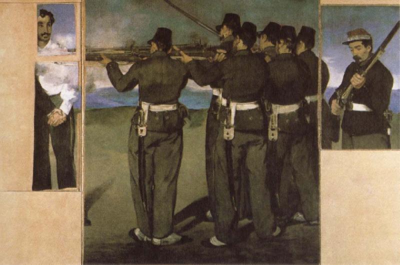 Edouard Manet The Execution of Emperor Maximilian Sweden oil painting art